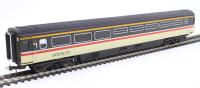Mk3 TRFB buffet 40711 in Intercity Swallow livery