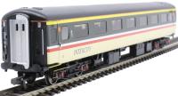Mk2F FO first open 3387 in Intercity Swallow livery