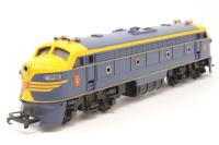 R55TR Class F7 in TR blue and yellow