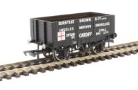 R60025 6 plank wagon "Burnyeat Brown & Co. - Cardiff"