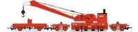75 Ton Breakdown Crane RS 1092/75 in BR red