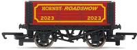 R60085 6-plank open wagon in Hornby Roadshow 2023 red - exclusive to hornby.com