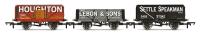 Triple wagon pack with Houghton Main, Thos. Lebon & Sons and Settle Speakman plank wagons