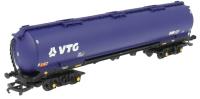 100 ton TEA bogie tanker in VTG blue