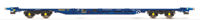 R60341 KFA Touax Flat Wagon 93392 (Without Containers)