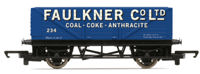 R60357 RailRoad 7 Plank Open Wagon Faulkner Co