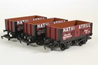 R6115 Nathanial Atrill 5 Plank Wagon - Three Wagon Pack 20 24 25