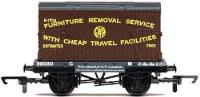 GWR Conflat wagon with furniture container 39030