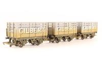 Coke wagons "Cilbert of Birmingham" (weathered) - 218, 219 & 220 - Pack of 3