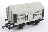 Lime Wagon in white - Whitecliff Line Company - No. 7