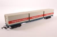 R633CN 60ft Flat Car With Three 20ft Canadian National Containers (Canada) 