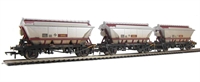 3 x CDA china clay hoppers in EWS Livery (heavily weathered)