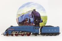 Class A4 4-6-2 'Sir Ronald Matthews' in LNER Blue - Royal Doulton special edition - Loco & plate