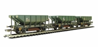 R6512 ZFO/ZFP 'Trout' Ballast Hopper in BR departmental olive - DB992157, DB992158 & DB992159 - Weathered - Pack of 3