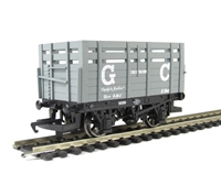 R6527 5-plank open wagon with coke rails in Great Central Railway grey 06399