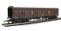 GWR "Siphon G" Bogie Van 1269 in brown