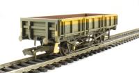 ZBA 'Rudd' open ballast wagon in Civil Engineers 'Dutch' livery - DB972688 - weathered