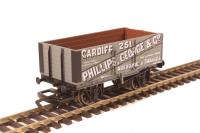 Seven plank open wagon "Phillips, George and Co, Swansea"