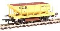 R6852 ZFP 'Trout' ballast hopper in National Coal Board yellow