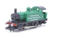 Class 101 Holden 0-4-0T 4 in "H.A.R Wood & Co" green
