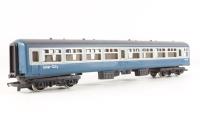 BR Mk2 Inter-City Second class coach M5120 with chrome window surrounds