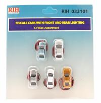 RIH033101 Cars with Front & Back Lights