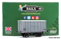 RL-1424-003A BR (ex-SE&CR) Diagram 1424 Box Van, No.S45382, BR freight stock grey