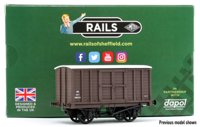 RL-1424-005A SR (ex-SE&CR) Diagram 1424 Box Van No. 45358, Southern Railway brown, 1936 livery