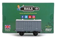 RL-1424-007 SE&CR 16 Covered Goods Wagon Wainwright SE&CR Light Grey No.1922