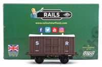 RL-1424-012 SR (ex-SE&CR) Diagram 1424 Box Van, early livery SR Brown No. 45360