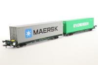 RM-FLA003M FLA intermodal twin pack in Maersk-Evergreen livery