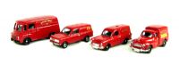 RM2004 Royal Mail Set with Morris LD, Morris 1000 van, Bedford HA van and Ford Anglia van