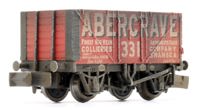 ROS0001W Custom Weathered Abercrave, Swansea RCH 7 Plank Private Owner Wagon No.331