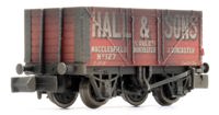ROS0006W Custom Weathered Hall & Sons RCH 7 Plank Private Owner Wagon No.127
