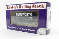 7-plank open wagon in 'Hemsworth' black - exclusive to Robbie's Rolling Stock