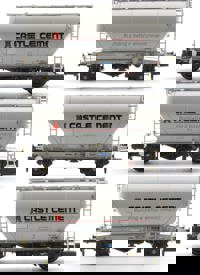 PCA CFMF bulk cement carrier in Castle Cement silver - pack of 3