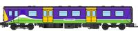 Class 313 3-car EMU 313117 in London Overground ex-Silverlink purple & green