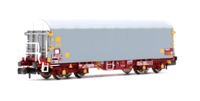 RT-N-IHA-202A IHA Steel Carrier Wagon with HT lettering and yellow dot, white upper ends 33 87 4767 000-2