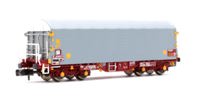 RT-N-IHA-202D IHA Steel Carrier Wagon with HT lettering and yellow dot, white upper ends 33 87 4667 011-0