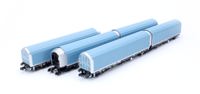 RT-N-WIA-202B N/2mm 5-car Arbel WIA car carrier plain blue. Wagon number 85 70 4971 044-8