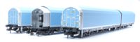 RT-OO-WIA-402A OO/4mm 5-car Arbel WIA car carrier plain blue. Wagon 85 70 4971 011-7