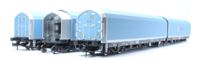 RT-OO-WIA-404A OO/4mm 5-car Arbel WIA car carrier with DB branding. Wagon number 85 70 4971 007-5