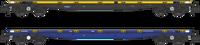 YQA Parrs Mainline Branding YQA Parr DC967580 (Mainline blue) and YQA Parr DC967645 (Departmental yellow with Mainline branding) - Twin Pack