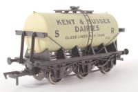6-Wheel Tank Wagon - 'Kent & Sussex Dairies' 012 - Simply Southern Special Edition