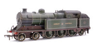 S4101-01W Custom Weathered Robinson A5 (GCR Class 9N) 4-6-2 Tank Locomotive in GCR Great Central Green No.373