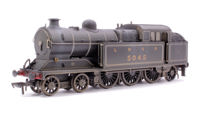 S4101-03W Custom Weathered Robinson A5 (GCR Class 9N) 4-6-2 Tank Locomotive LNER Black (Lined) No.5045
