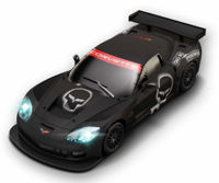 SCXC10416 Compact 1:43 Corvette C6R Black