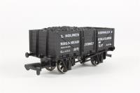 SHolmes5P001 5-Plank Wagon in Dark Grey liveried for 'S.Holmes Kidnalls & Nags Head' - Limited Edition