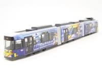 STRA01012 Adtranz GT6N Bedruckung, BVG Berlin- Spee