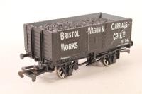 7-Plank Open Wagon "Bistol Wagon & Carriage Works"